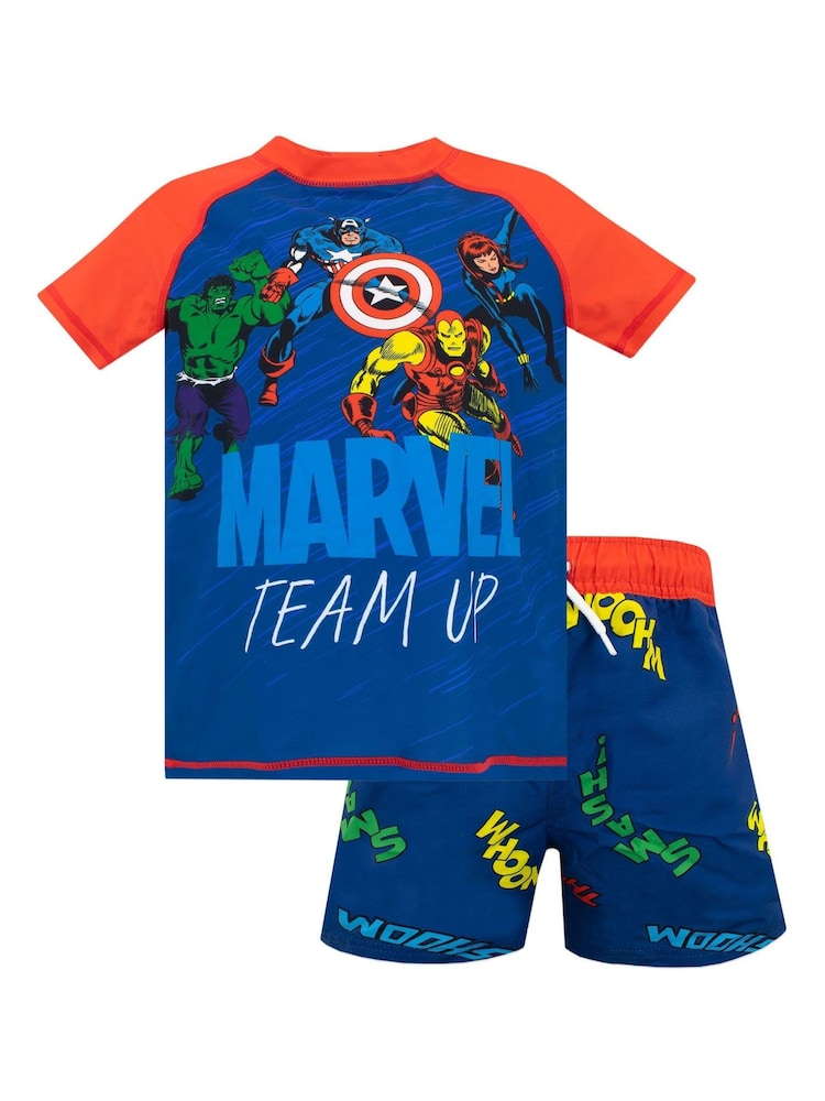 Character Blue Shirts & Shorts Set - Image 1 of 5