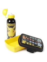 Peers Hardy Black LUNCH BOX + ALUMINIUM CANTEEN 500ML  POKEMON (6x4) - Image 3 of 4