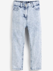 Bleach Wash Mom Jeans (3-16yrs) - Image 5 of 6