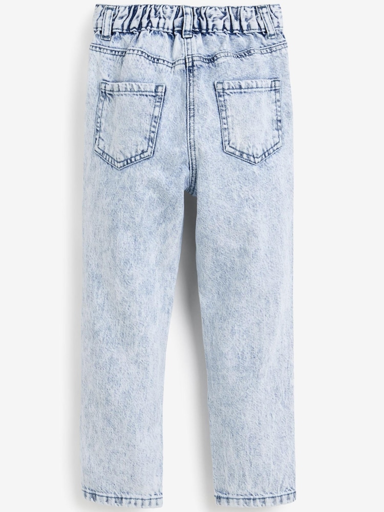 Bleach Wash Mom Jeans (3-16yrs) - Image 6 of 6