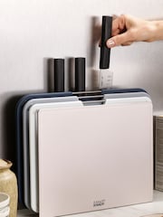 Joseph Joseph Set of 6 Silver Nest Boards Plus Chopping Board Set - Image 1 of 6