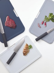 Joseph Joseph Set of 6 Silver Nest Boards Plus Chopping Board Set - Image 5 of 6