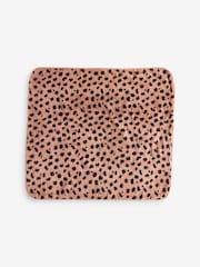 Leopard Print Fleece Baby Blanket - Image 3 of 5