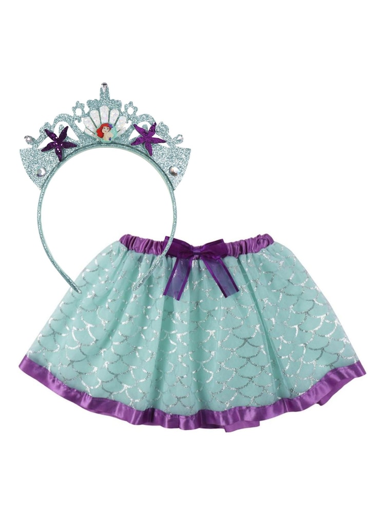 Peers Hardy Blue Disney The Little Mermaid Tutu and Accessories Set Ages 2-8 - Image 2 of 6
