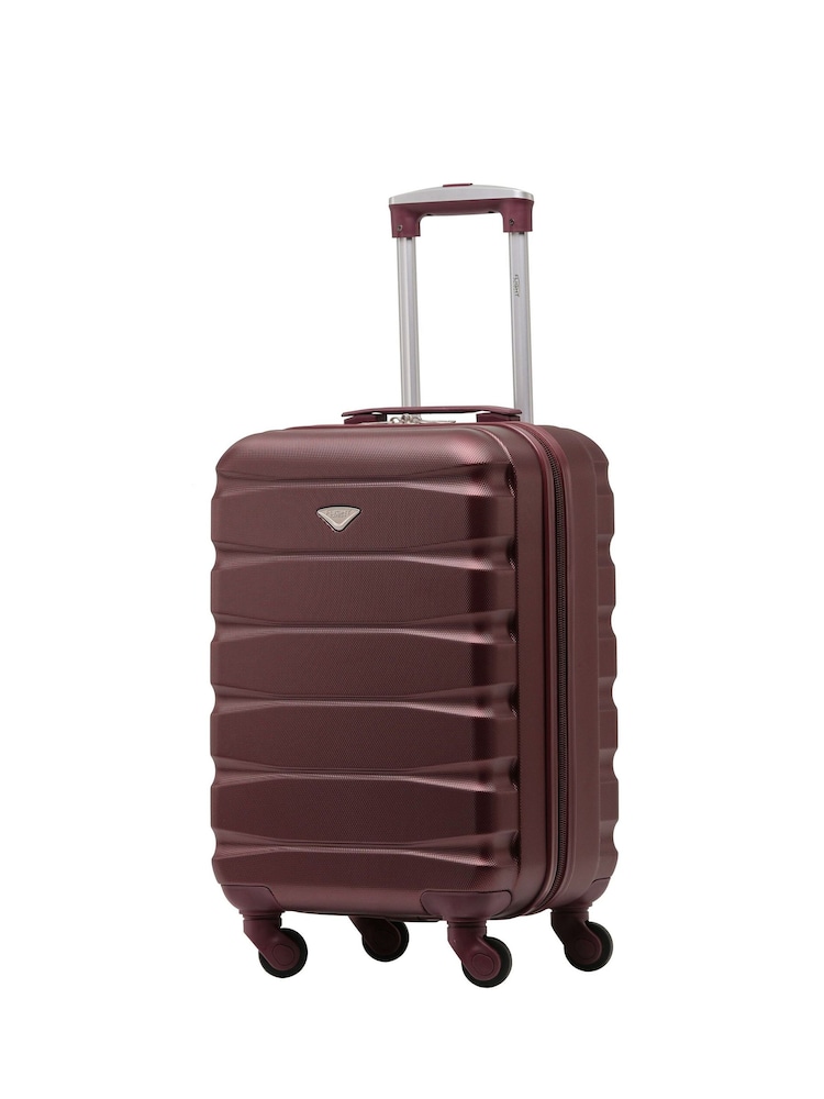 Flight Knight Burgundy 55x35x25cm 4 Wheel ABS Hard Case Cab - Image 1 of 6