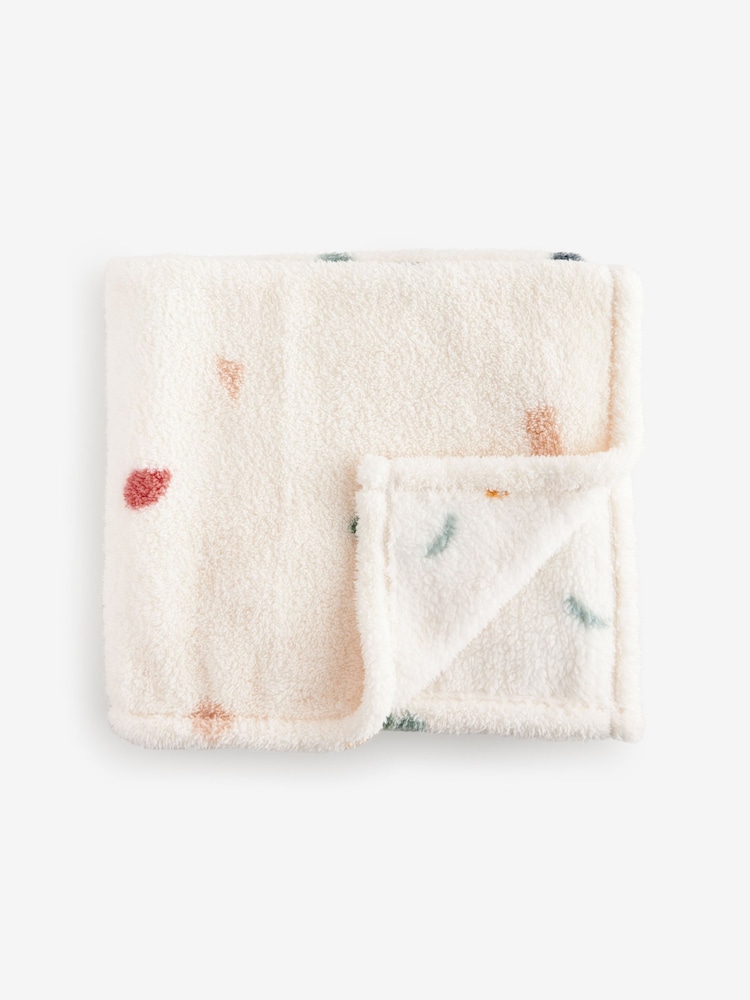 Natural Shapes Fleece Baby Blanket - Image 1 of 5