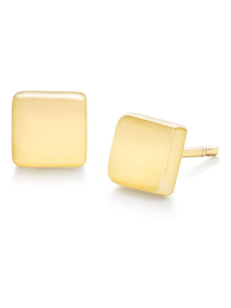 Beaverbrooks 9ct Gold Square Stud Earrings - Image 1 of 4 Beaverbrooks 9ct Gold Square Stud Earrings - Image 1 of 4