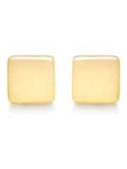 Beaverbrooks 9ct Gold Square Stud Earrings - Image 2 of 4