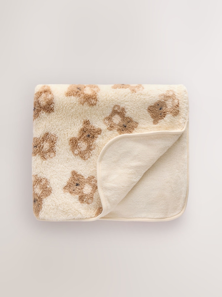 Fleece Baby Tæppe - Billede 1 af 4