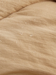 Tan Brown Teddy Quilted Gilet With Borg Collar - Image 8 of 8