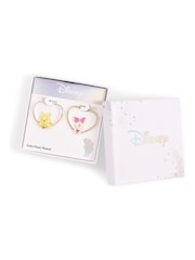 Peers Hardy Gold Tone Disney Winnie The Pooh & Piglet Heart Hoop Earrings - Image 4 of 4