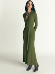 Boden Paula Ribbed Crew Neck Dress - Image 5 sur 6