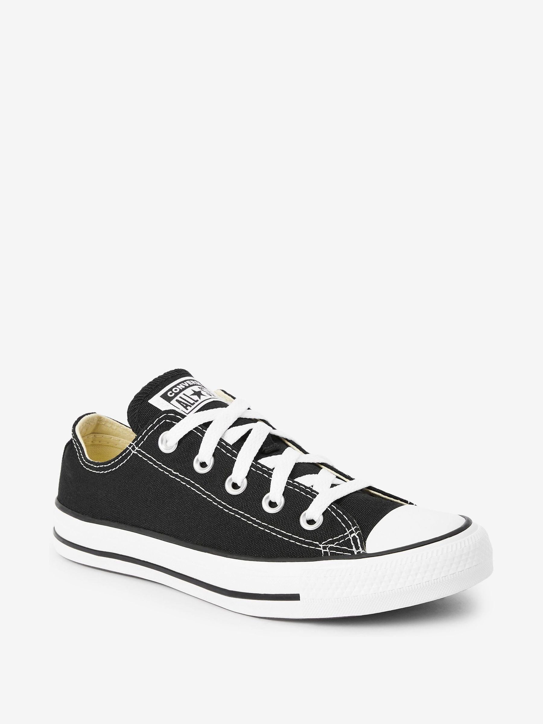 Buy Converse Black Wide Fit Chuck Taylor All Star Ox Trainers from Next United Arab Emirates
