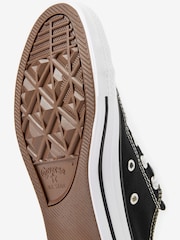 Черный - Полукеды Converse Chuck Taylor All Star Ox - Изображение 5 из 6