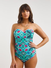 Figleaves Frida Underwired Tummy Control Regular Length Swimsuit - Image 1 of 3