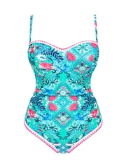 Figleaves Frida Underwired Tummy Control Regular Length Swimsuit - Image 3 of 3