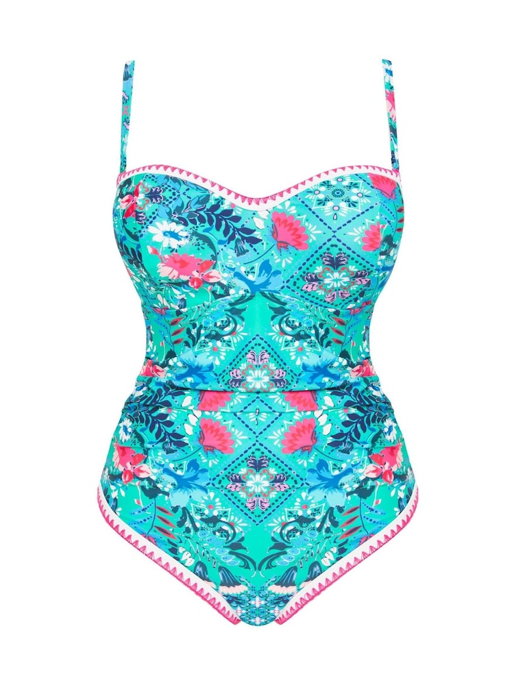 Figleaves Frida Underwired Tummy Control Regular Length Swimsuit - Image 3 of 3