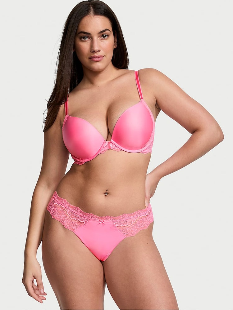 Victoria's Secret Pink Tickled Push Up Bra - Image 1 of 2