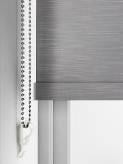 Charcoal Grey Knots Made to Measure Roller Blind - Image 5 of 6