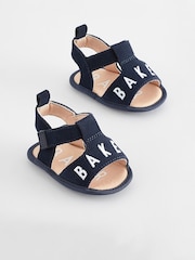 Baker By Ted Baker Padders Sandalen für Jungen in Marineblau​​​​​​​ - Bild 1 von 6