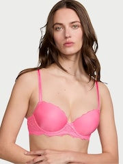 Victoria's Secret Pink Tickled Demi Lightly Lined Bra - Image 1 of 3