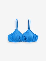 ETAM Blue Florida Underwired Bikini Top - Image 5 of 5