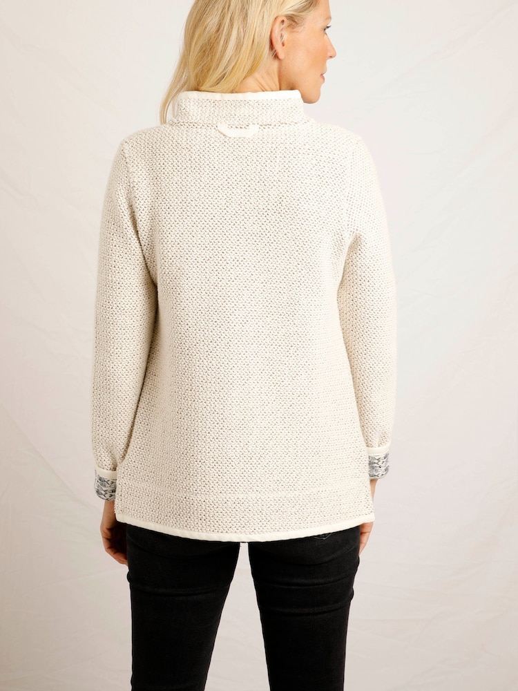 Weird Fish Sontee Eco Full Zip Macaroni Jacket - Image 2 of 7