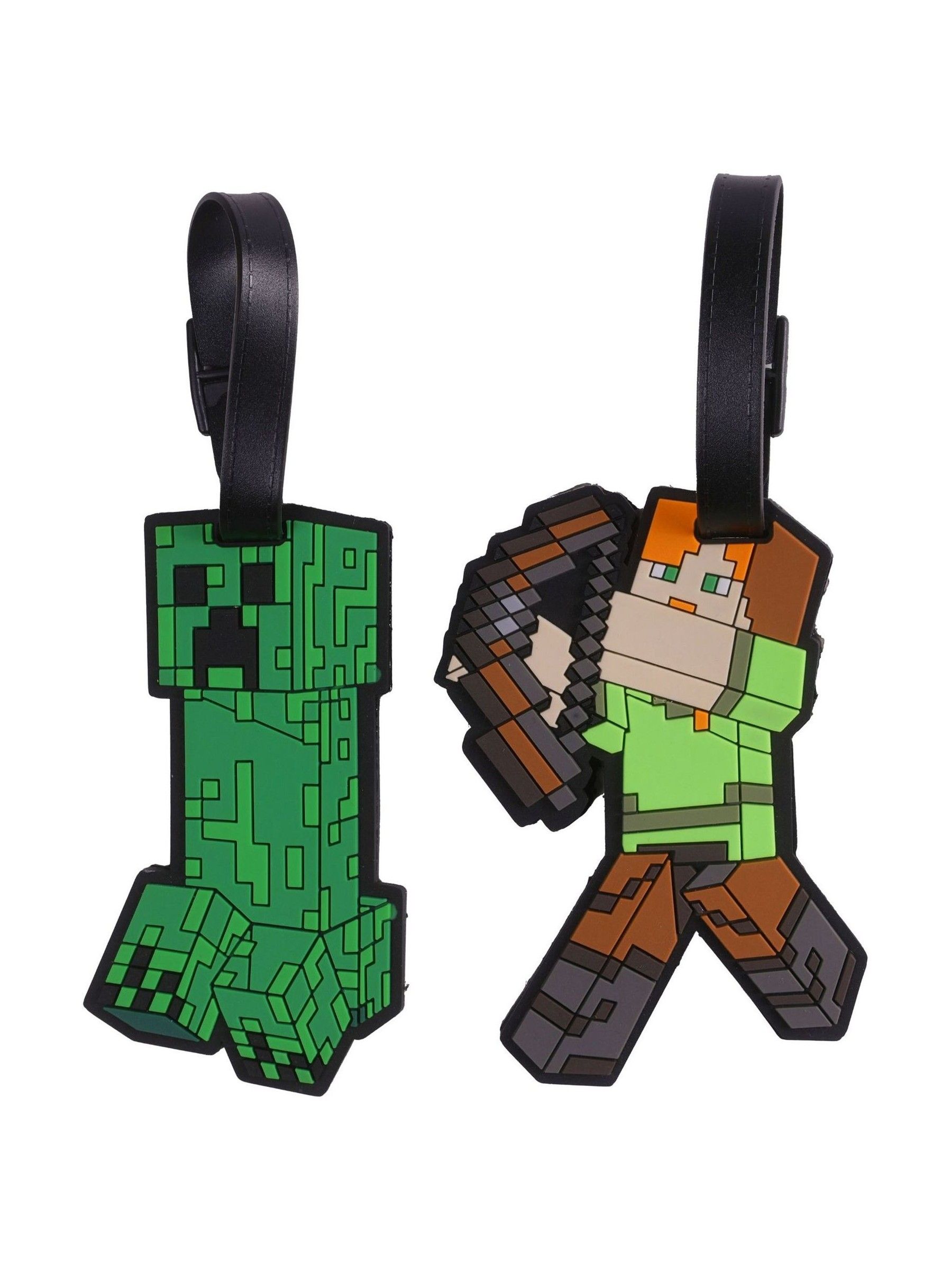 Minecraft 2 Pcs Luggage Tag Set Minecraft - Image 5