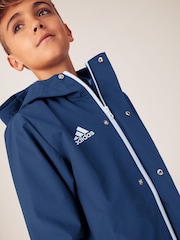 adidas Navy Entrada Rain Jacket - Image 3 of 8