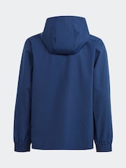 adidas Navy Entrada Rain Jacket - Image 5 of 8