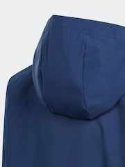adidas Navy Entrada Rain Jacket - Image 6 of 8