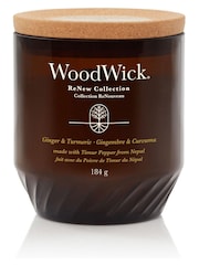 Woodwick Natural ReNew Medium Ginger Tumeric Scented Candle - Image 2 of 4