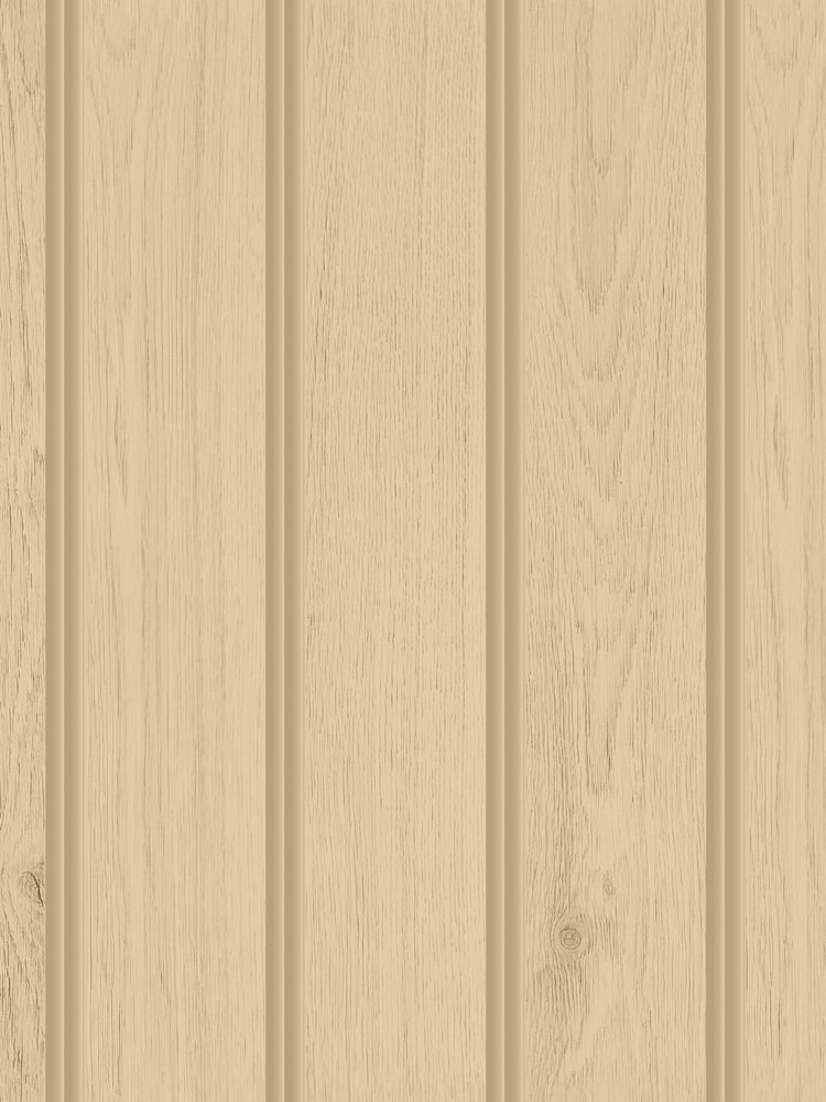 Hoopla Walls Sand Tongue And Groove Wallpaper - Image 2 of 2