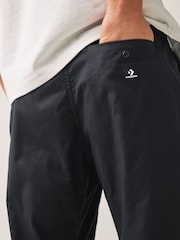 Converse Black Elevated Woven Adjustable Trousers - Image 4 of 5
