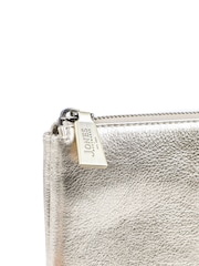 Jones Bootmaker Gold Warsaw Leather Zip Up Shoulder Bag - Image 6 of 7