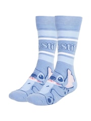 Peers Hardy Blue Lilo & Stitch Adults Socks for Everyday Wear and Gifts Pack of 3 - Image 3 of 6