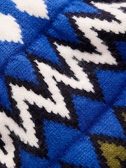 Bleu - Boden Mae Fair Isle Knitted Jumper - Image 7 de 7