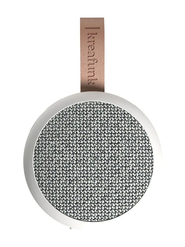 Kreafunk White aGO 2 Fabric Bluetooth Speaker - Image 2 of 3 Kreafunk White aGO 2 Fabric Bluetooth Speaker - Image 2 of 3