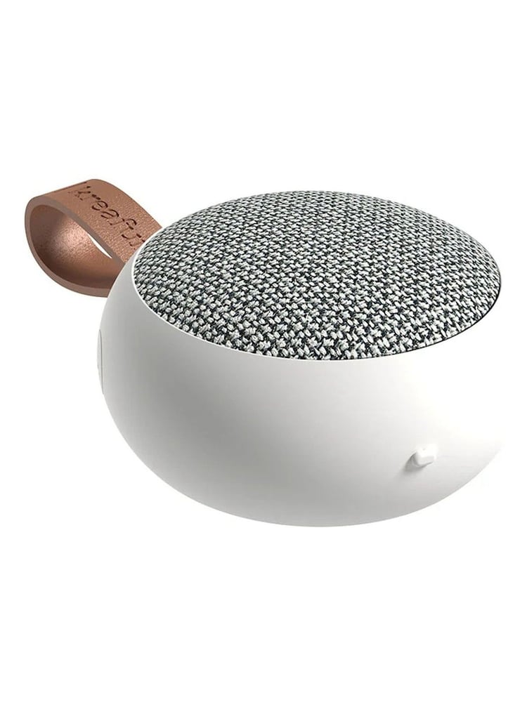 Kreafunk White aGO 2 Fabric Bluetooth Speaker - Image 3 of 3 Kreafunk White aGO 2 Fabric Bluetooth Speaker - Image 3 of 3