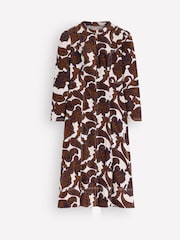 Boden Brown Una Cord Midi Dress - Image 5 of 5