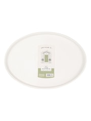 Artisan Street White Large Oval Platter - Image 4 of 4