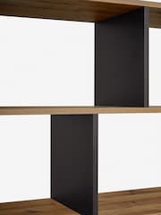 Dark Bronx Oak Effect Display Desk - Image 3 of 8