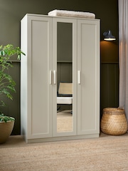 Natural Flynn Triple Wardrobe - Image 5 of 10