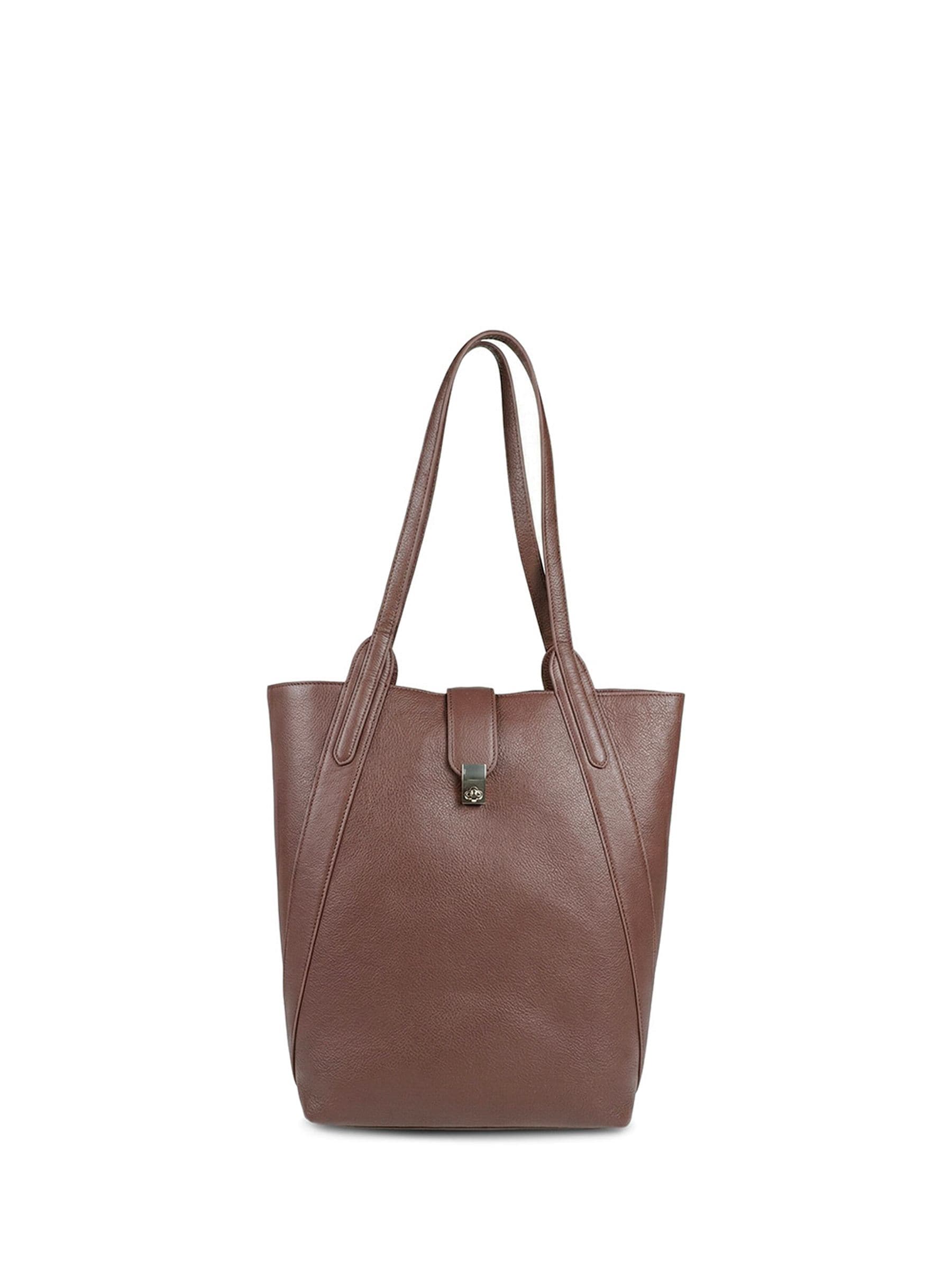 Buy Jones Bootmaker Cherry Brown Vancover Leather Shoulder Bag
