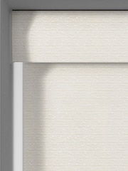Ivory Cream Raven Made to Measure Roller Blind - Image 3 of 6