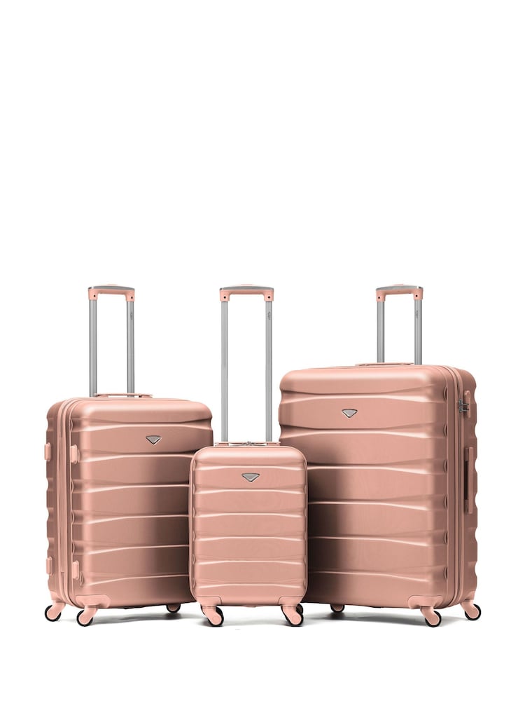 Flight Knight Hardcase Large Check in Suitcases and Cabin Case Set of 3 - Image 1 of 7