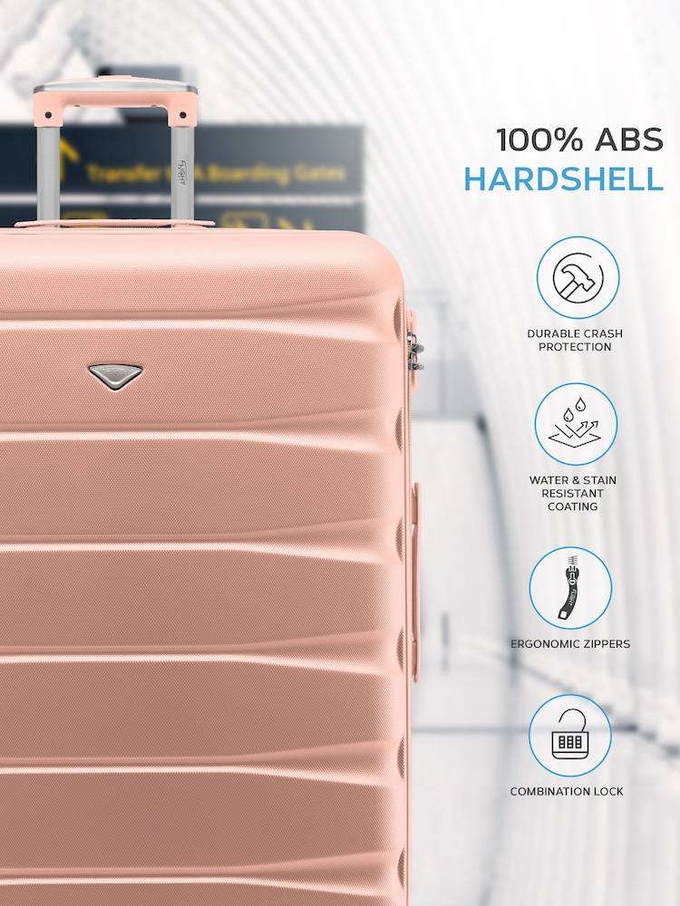 Flight Knight Hardcase Large Check in Suitcases and Cabin Case Set of 3 - Image 2 of 7