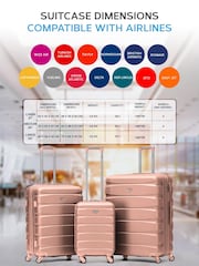 Flight Knight Hardcase Large Check in Suitcases and Cabin Case Set of 3 - Image 6 of 7