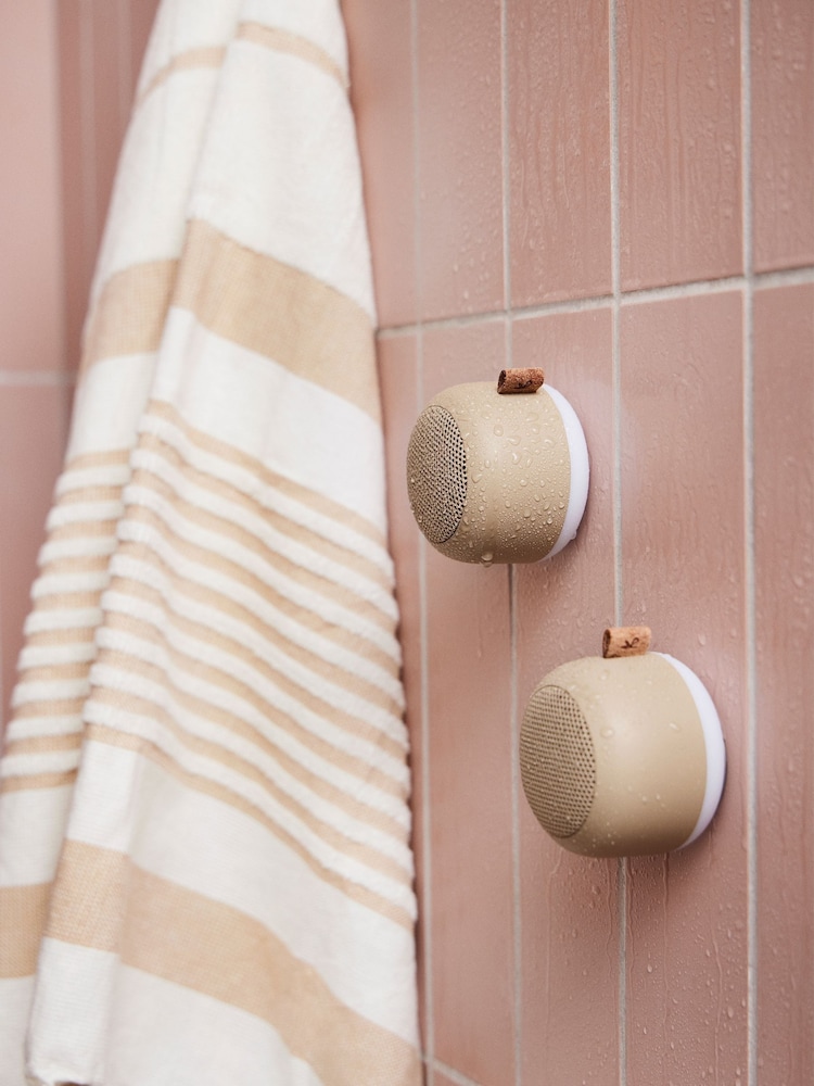 Kreafunk Ivory Sand aGO 2 Fabric Bluetooth Speaker - Image 2 of 7 Kreafunk Ivory Sand aGO 2 Fabric Bluetooth Speaker - Image 2 of 7