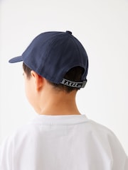 Baker by Ted Baker Boys Navy Twill Baseball Cap - Image 2 of 7